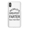 worlds greatest farter iPhoneX
