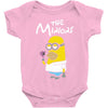 simpsons minion movie parody homer funny Baby Bodysuit