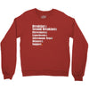 hobbit meals Crewneck Sweatshirt