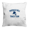 emerald hill track team Throw Pillow