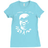 clown es nerd retro horror fun Ladies Fitted T-Shirt