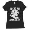 mozart tribute Ladies Fitted T-Shirt