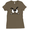 mad face Ladies Fitted T-Shirt