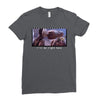 I'll Be Right Here E.t. Ladies Fitted T-Shirt