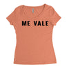 me vale Women's Triblend Scoop T-shirt
