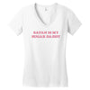 Satan Is My Sugar Daddy Women's V-Neck T-Shirt