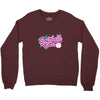 softball diva neon Crewneck Sweatshirt