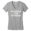 witness the fitness Women's V-Neck T-Shirt