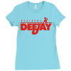 resident dj Ladies Fitted T-Shirt