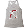 sagittarius rose Racerback Tank