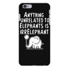anything unrelated to elephants is irrelephant iPhone 6 Plus/6s Plus Case