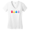 chemistry shot glasses Women's V-Neck T-Shirt