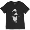 airbrushed stencil V-Neck Tee