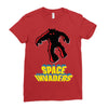 space invaders 2 Ladies Fitted T-Shirt