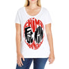 deadpool chimi changas Ladies Curvy T-Shirt