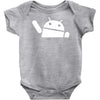 android waving sticker vinyl decal logo car truck window droid cell ph Baby Onesie