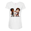 high five Maternity Scoop Neck T-shirt