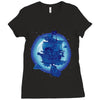 pirate owls Ladies Fitted T-Shirt