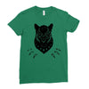 black panther Ladies Fitted T-Shirt