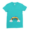 You're Looking At A Rainbow Ladies Fitted T-Shirt