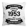Premium Vintage 1953 Throw Pillow