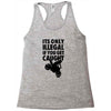 it's only illegal if you get caught Racerback Tank