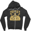 chuck's texan grill Zipper Hoodie