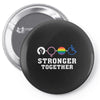 Stronger Together Pin-back button