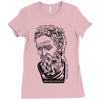 michelangelo quote Ladies Fitted T-Shirt