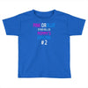 pink or blue mommy is expecting number 2 new Toddler T-shirt