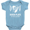 river plate de argentina futbol soccer Baby Onesie