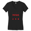 LIKE FATHER LIKE SON Women's V-Neck T-Shirt