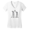 dali walkers Women's V-Neck T-Shirt