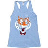 tiger bow tie Racerback Tank