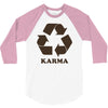 karma recycle 3/4 Sleeve Shirt