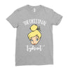The Orijinal Topknot Tinkerbell Ladies Fitted T-Shirt