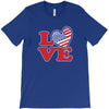 star spangled hammered T-Shirt