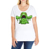 toxic monster 2 Ladies Curvy T-Shirt