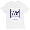 wtf outraged disbelief V-Neck Tee
