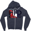 Red Guard Zipper Hoodie