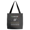 cancer christmas ugly sweater Tote Bags
