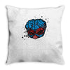 meta luna Throw Pillow