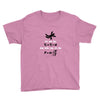 its the sudden deceleration that kills you funny physics Youth Tee