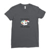 Paint Somerhing it Might Be Wordless Ladies Fitted T-Shirt