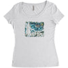 starry wars Women's Triblend Scoop T-shirt