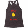 nugs not drugs Racerback Tank