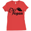 vegan Ladies Fitted T-Shirt