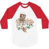 robotron wreaks havoc 3/4 Sleeve Shirt