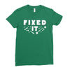 Broke It - Fixed It Ladies Fitted T-Shirt
