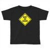 baby on board bumper sticker decal safety cute funny Toddler T-shirt